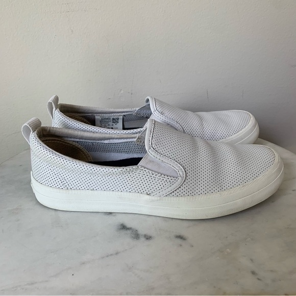 Sperry Seaside Perforated Leather
White Sneakers 7 - Picture 3 of 13